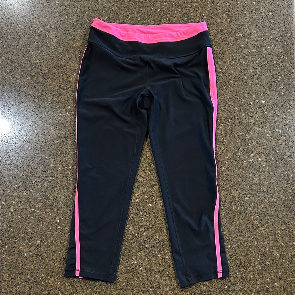 RBX Black and Pink Women's athletic Leggings